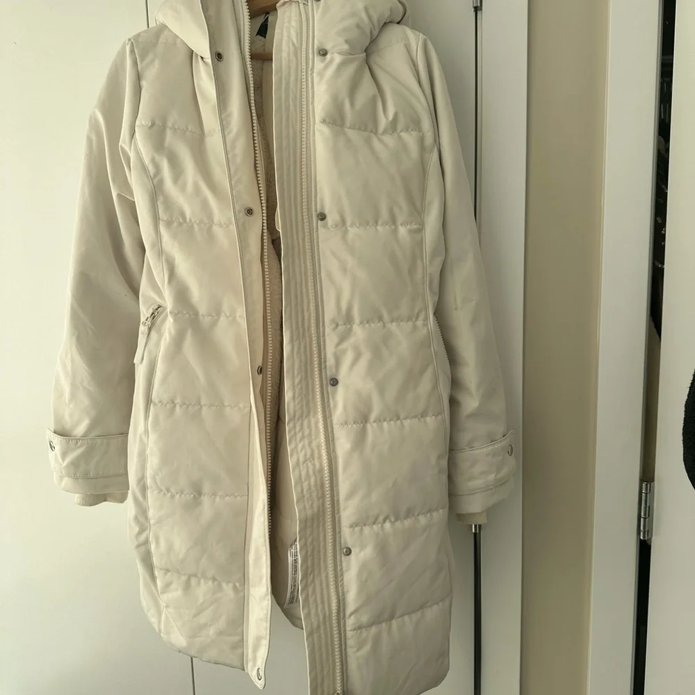 Zara Fur-Trimmed Long Winter Parka - Picture 7 of 12